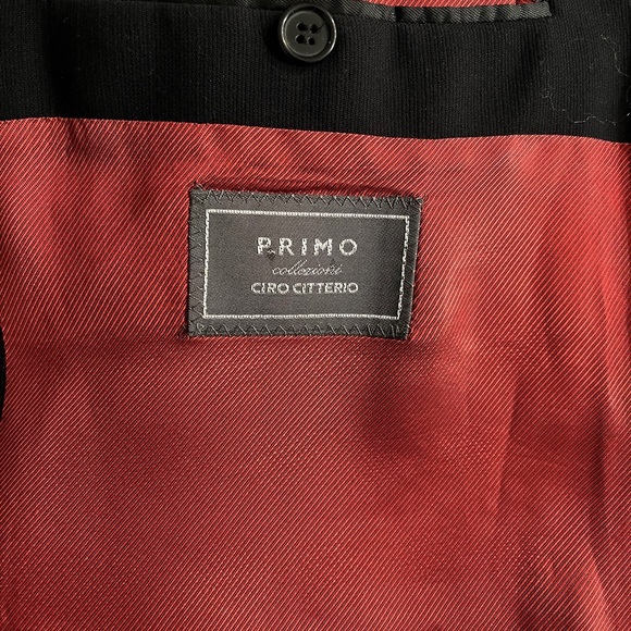 Ciro Citterio Primo Collezioni Men's Black Coat - Picture 3 of 3